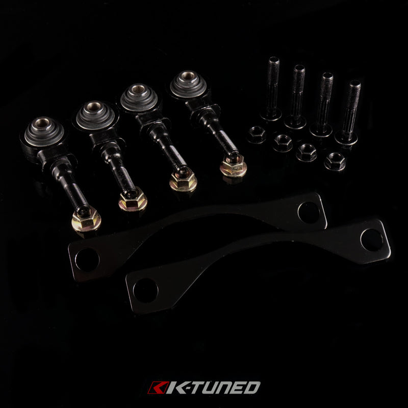 K-Tuned Front Camber Kit / UCA (Rubber) - 88-91 Civic/CRX EF - KTD-FUR-881