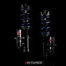 K-Tuned K2 Pro Circuit Coilovers 2 Way - 94-01 Integra, 92-00 Civic, EG/EK/DC2. K-Tuned Springs 20K Front / 16K Rear - KTD-K22-EG