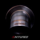 K-Tuned Universal Muffler - Turndown 2.5" Inlet / 3.5" Exit - KTD-MFTD-25