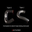 K-Tuned Oil Cooler Hoses Kit - Type J - KTD-OIL-00J