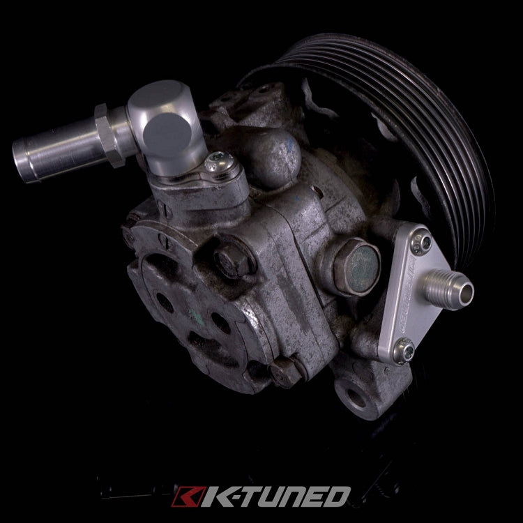 K-Tuned Power Steering Relocation Kit - 02-04 RSX / K-Swap - KTD-PSP-204