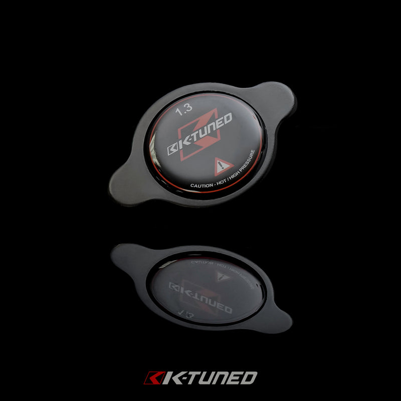 K-Tuned High-Pressure Radiator Cap - Type A (EF / Aftermarket Style) - Black - KTD-RC2-13A