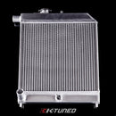 K-Tuned K-Swap Passenger Side Rad Kit (w/ fan, hoses & clamps) - KRP-C26-03