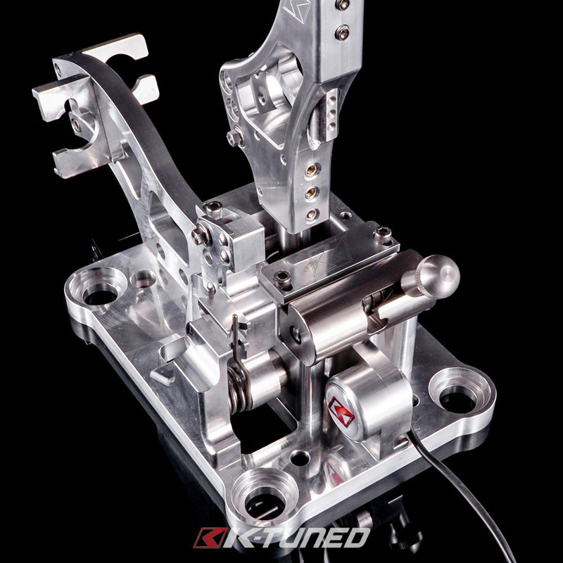 K-Tuned Race Spec Billet RSX Shifter with Pro Shift Cut (With Lockout) - KTD-RSX-PWL