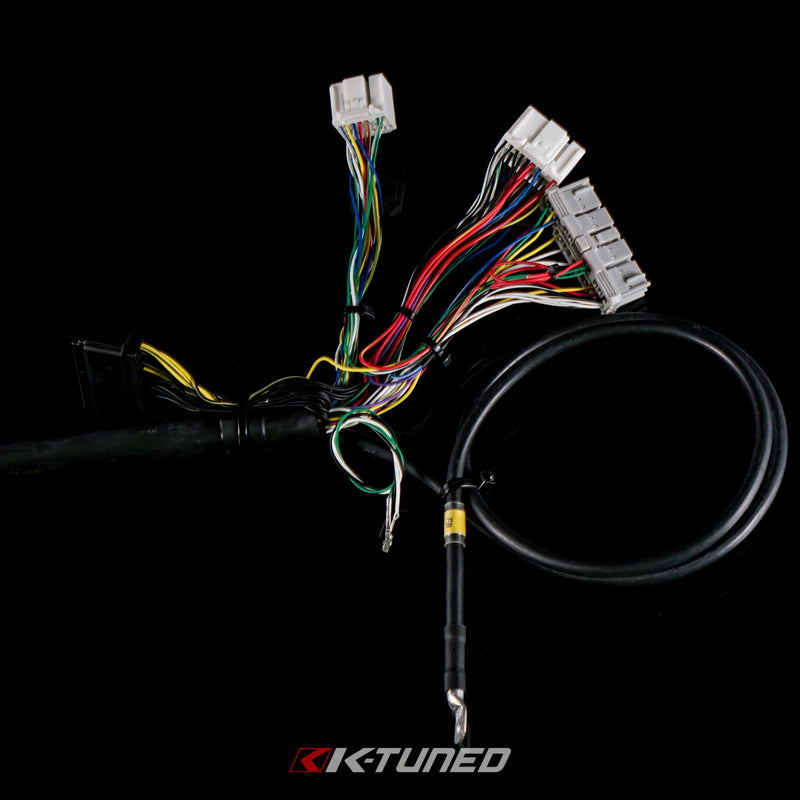K-Tuned Race-Grade with Reychem K-Series Tucked Engine Harness (NO POWER WIRE). Updated w/RSX Injector Clips - KTH-32R-ENG