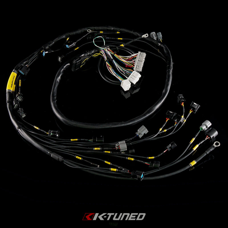K-Tuned Race-Grade with Reychem K-Series Tucked Engine Harness (NO POWER WIRE). Updated w/RSX Injector Clips - KTH-32R-ENG