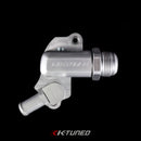 K-Tuned K20 Upper Coolant Housing Redesigned 2021 (Hose End and 16AN Fitting - KUW-20D-N02