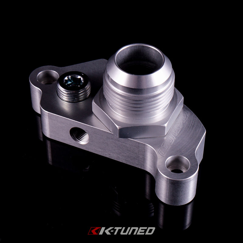 K-Tuned NEW - K20 Upper Coolant Housing For RWD (W/ 16AN Fitting) - KUW-20R-16