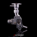 K-Tuned K20 Upper Coolant Housing w/ Filler Neck - Includes Hose End and 16AN - KUW-20T-F02