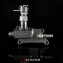 K-Tuned NEW - K24 Upper Coolant Housing w/ Filler Neck - Includes Hose End and 16AN - KUW-24S-F02