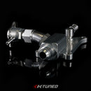 K-Tuned NEW - K24 Upper Coolant Housing w/ Filler Neck - Includes Hose End and 16AN - KUW-24S-F02