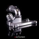 K-Tuned K24 Upper Coolant Housing w/ Filler Neck - Includes Hose End and 16AN - KUW-24T-F02