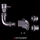 K-Tuned B16/B18C5 (Type R) Upper Coolant Housing w/ Filler Neck and 16AN and Hose End Fitting - KUW-B16-F02