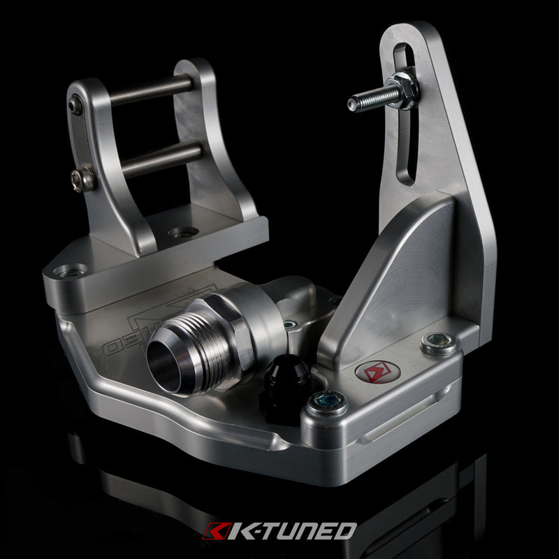 K-Tuned K-Series Water Plate w/Alternator Brackets and Fittings - New Water Plate, D/B-Series Alternator Brackets, Fittings - KWP-TB-402