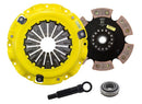 ACT XT/Race Rigid 6 Pad Kit - Mitsubishi 3000GT 2WD, Eclipse Turbo 4G63, 00-05 Eclipse 2.4, EVO 1,2,3, 91-92 Galant VR4 - MB1-XTR6