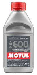 Motul RBF 600 Synthetic Brake Fluid 500ml (16.9 fl.oz.) - 100949