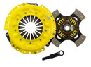 ACT HD/Race Sprung 4 Pad Kit - 90-98 Nissan Skyline R32 R33 RB20 RB25 RWD Push Type - NS3-HDG4