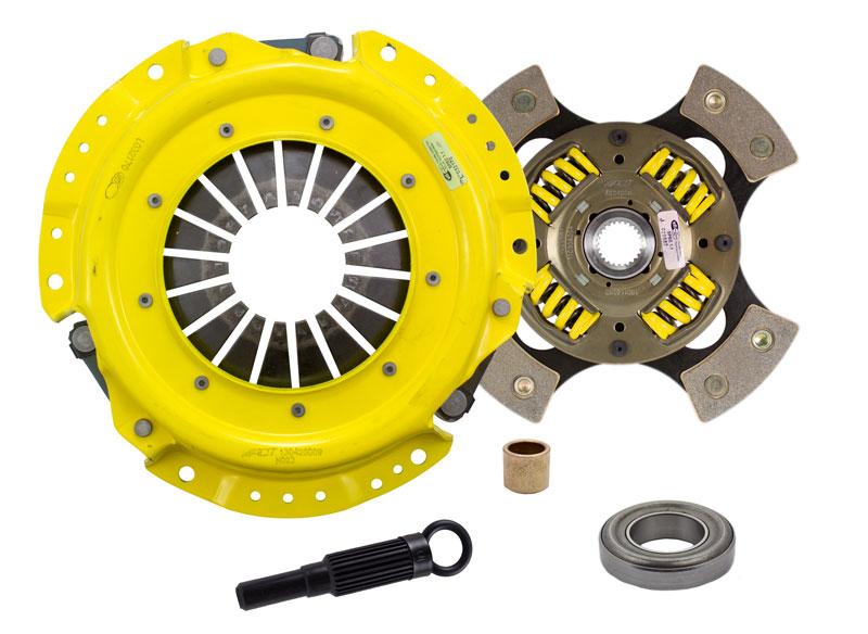 ACT HD/Race Sprung 4 Pad Kit - 89-90 Nissan 240SX, 95-98 240SX, 74-83 280Z 280ZX except 2+2 & Turbo - NX1-HDG4