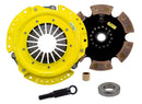 ACT HD/Race Rigid 6 Pad Kit - 89-90 Nissan 240SX, 95-98 240SX, 74-83 280Z 280ZX except 2+2 & Turbo - NX1-HDR6