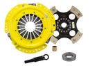 ACT XT/Race Rigid 4 Pad Kit - 89-90 Nissan 240SX, 95-98 240SX, 74-83 280Z 280ZX except 2+2 & Turbo - NX1-XTR4