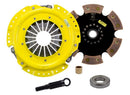 ACT XT/Race Rigid 6 Pad Kit - 89-90 Nissan 240SX, 95-98 240SX, 74-83 280Z 280ZX except 2+2 & Turbo - NX1-XTR6