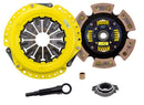 ACT XT/Race Sprung 6 Pad Kit - 91-01 Nissan Sentra 2.0 SR20DE FWD, 91-02 G20, 95-98 200SX SE-R - NX9-XTG6