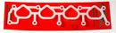 Power Rev Racing Thermal Intake Manifold Gasket - Nissan 240SX KA24 - P133
