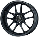 Enkei PF01EVO 18x9.5 0mm Offset 5x114.3 75mm Bore Matte Black Wheel - 489-895-6500BK