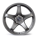 Enkei PF05 19x8 5x100 45mm Offset 75mm Bore Dark Silver Wheel - 527-980-8045DS