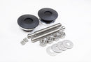 Quik-Latch QL-50 Series Non-Locking Hood Pin Kits - Black - QL-50-LP/BP