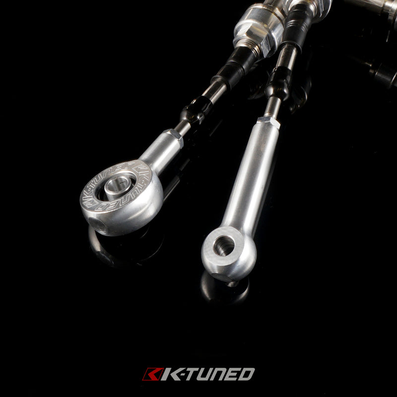 K-Tuned Shifter Cables - Race Spec Shifter Cables B-Series AWD w/ bracket - R-SFT-BAW