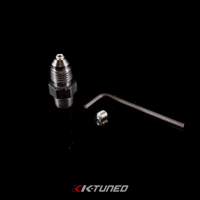 K-Tuned Turbo Oil Restrictor - 1/8NPT to 3AN - KTD-ORF-318