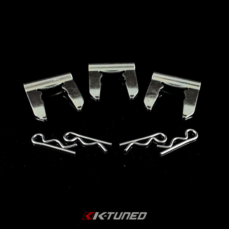 K-Tuned OEM Replacement Shifter Hardware (3 Clips, 4 Pins) - KTD-CAB-HRD