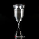 K-Tuned CMC Remote Mount Reservoir W/ Barb Hose End Fitting - KTD-CMC-RHE