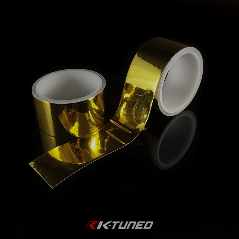 K-Tuned High Heat Relfective Gold Tape Sheet - 20" x 20" - KTD-HTT-20S