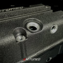 K-Tuned Vented Valve Cover - Wrinkle Black - KTD-KVC-B25