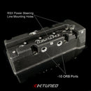 K-Tuned Vented Valve Cover - Wrinkle Black - KTD-KVC-B25