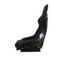 NRG Fiber Glass Bucket Seat with Carbon Fiber (Large) Bucket Seat Black - RSC-300