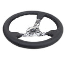 NRG Reinforced Steering Wheel - Hydro Dipped Digital Camo 3" Deep, 5mm spoke, 350mm Sport Steering Wheel Black Leather w/ Black baseball stitching - RST-036DC-R