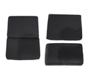 NRG FRP Fiberglass Bucket Seat Cushion- Black Fabric 3 pcs  - SC-300BK