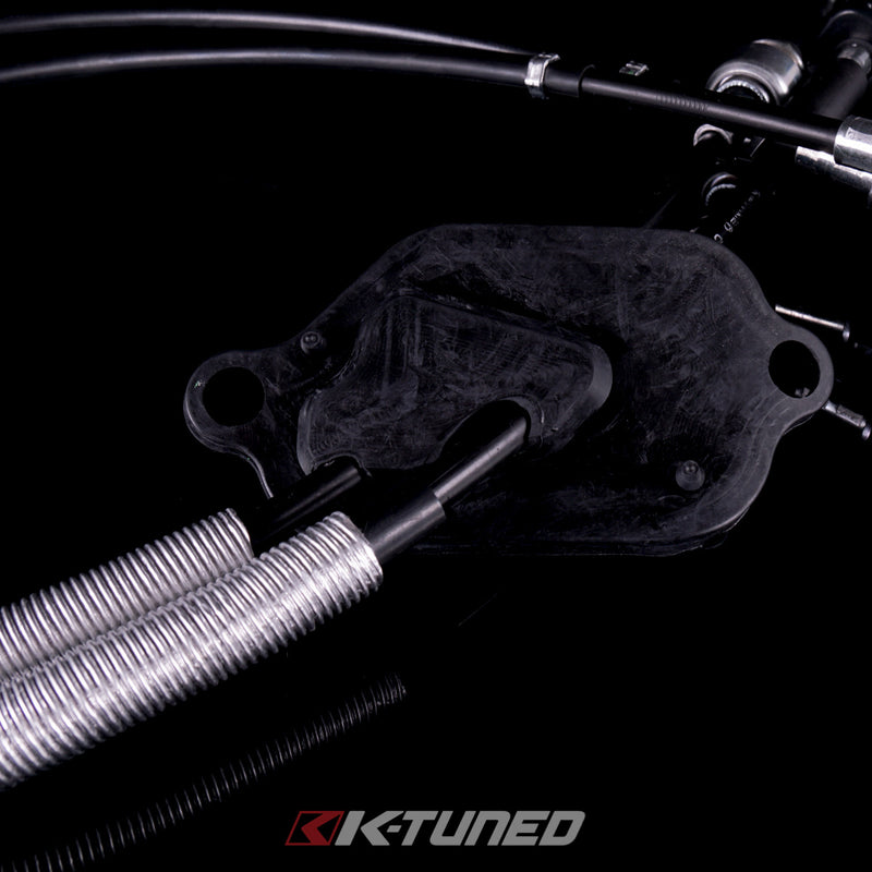 K-Tuned Shifter Cables - OEM Spec w/Spherical Bushing - 8th Civic Si - 06-11 Civic Si / K-Swap with K20Z3 Transmission - SFT-CAB-611