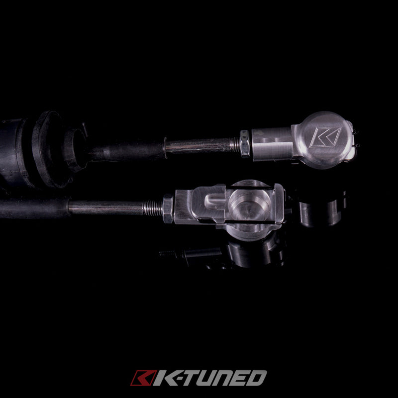 K-Tuned Shifter Cables - OEM Spec w/Spherical Bushing - 8th Civic Si - 06-11 Civic Si / K-Swap with K20Z3 Transmission - SFT-CAB-611