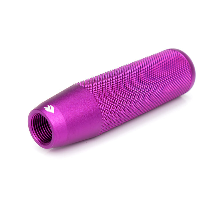 NRG Knurl Hidden Gem Shift Knob Short Purple - SK-800PP