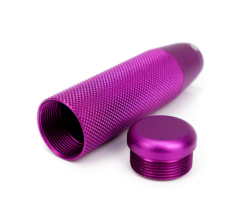 NRG Knurl Hidden Gem Shift Knob Short Purple - SK-800PP