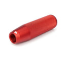 NRG Knurl Hidden Gem Shift Knob Short Red - SK-800RD
