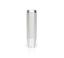 NRG Knurl Hidden Gem Shift Knob Short Silver - SK-800SL