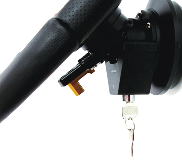 NRG Steering Wheel Quick Tilt System with Lock - Black - SRT-100BK