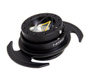 NRG Quick Release 3.0 - Black Body/Black Ring w/ Handles - SRK-650BK