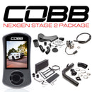 Cobb Tuning  Subaru NexGen Stage 2 Redline Carbon Fiber Power Package WRX 2015-2021 (Black) - SUB004NG2W-BK-RED