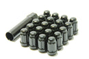 Muteki Spline Lug Nuts Closed End - Deep Black